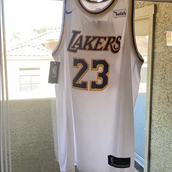 lebron james stitched lakers jersey